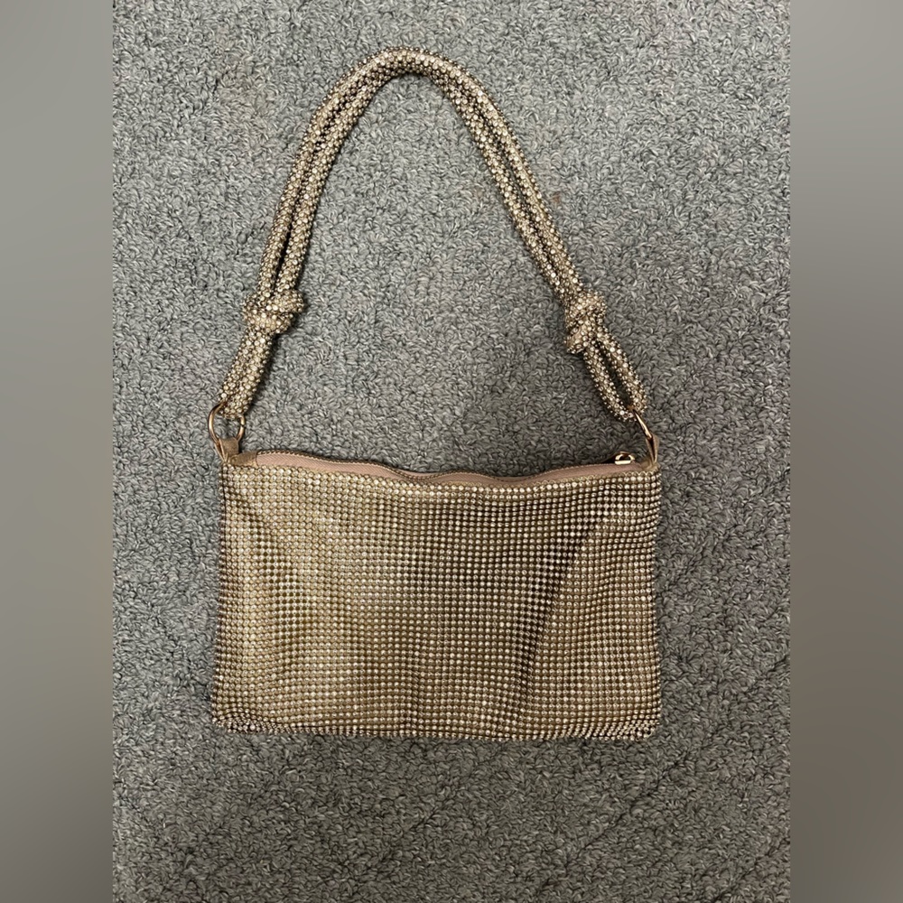 Gold Shoulder Bag